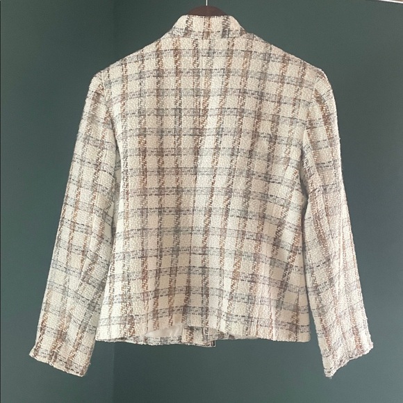 Norton McNaughton Petite Multicolor Tweed Blazer - Picture 3 of 3